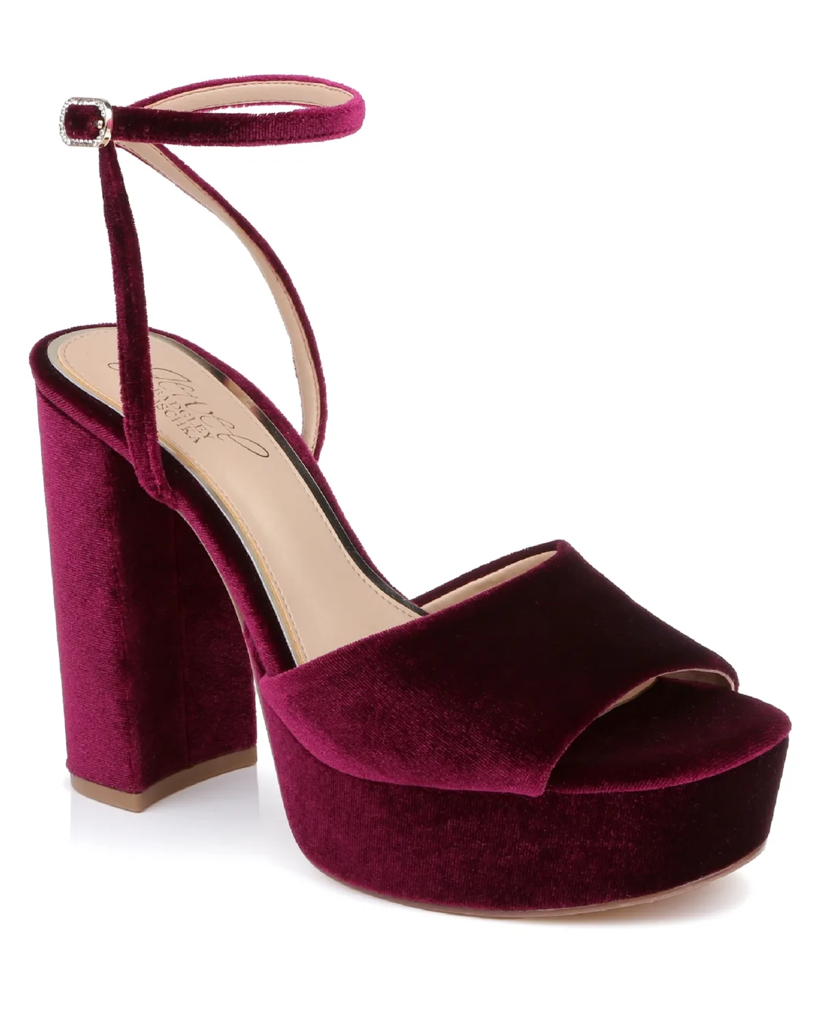 Jewel Badgley Mischka Bahari Open Toe Dress Sandals by Badgley Mischka