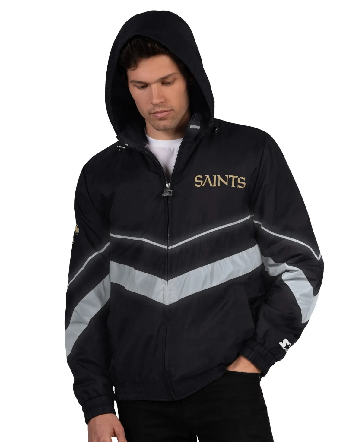 New Orleans Saints Thursday Night Gridiron Full-Zip Jacket by Starter