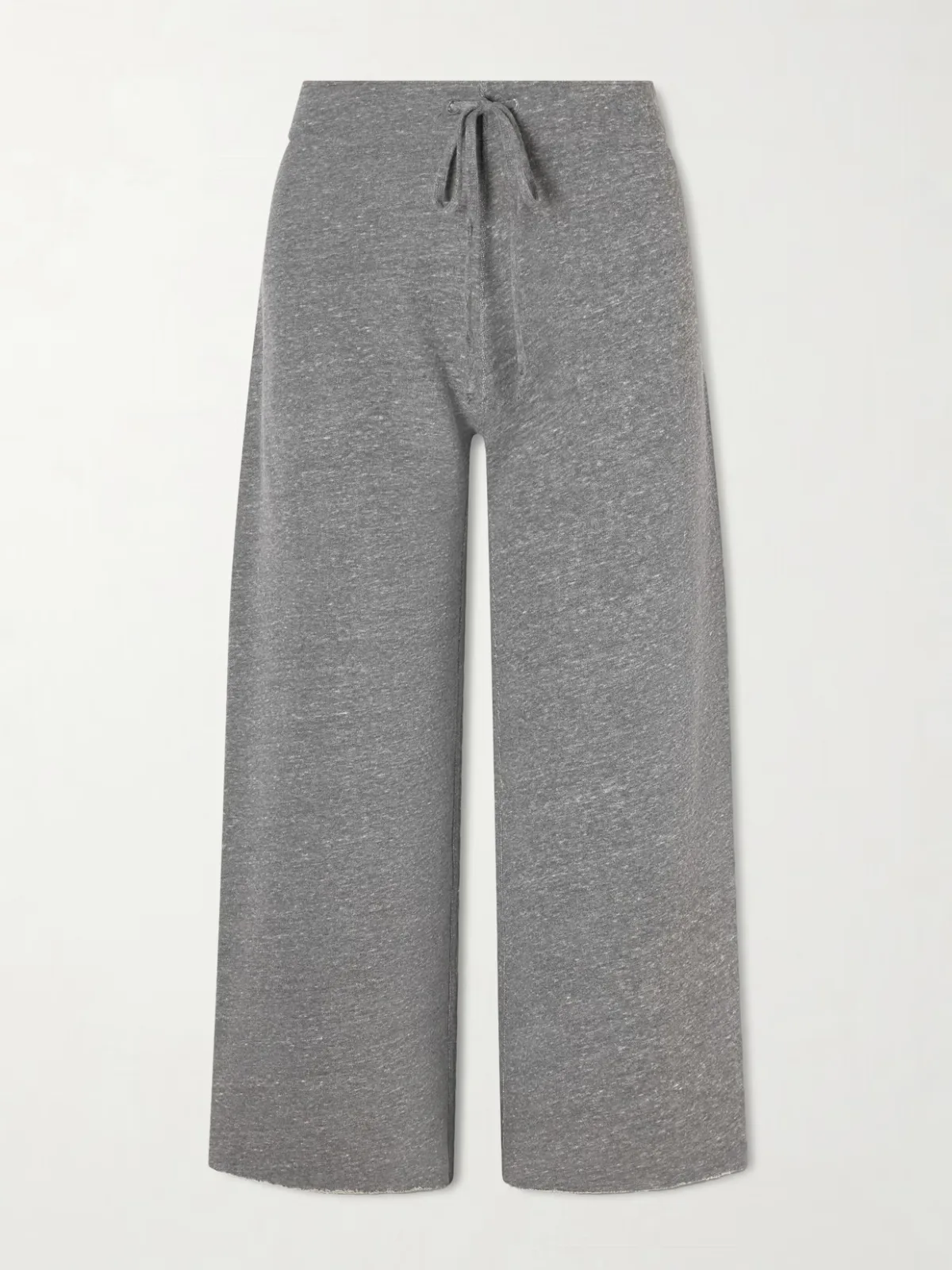 - Kiki Cropped Jersey Track Pants - by Nili Lotan