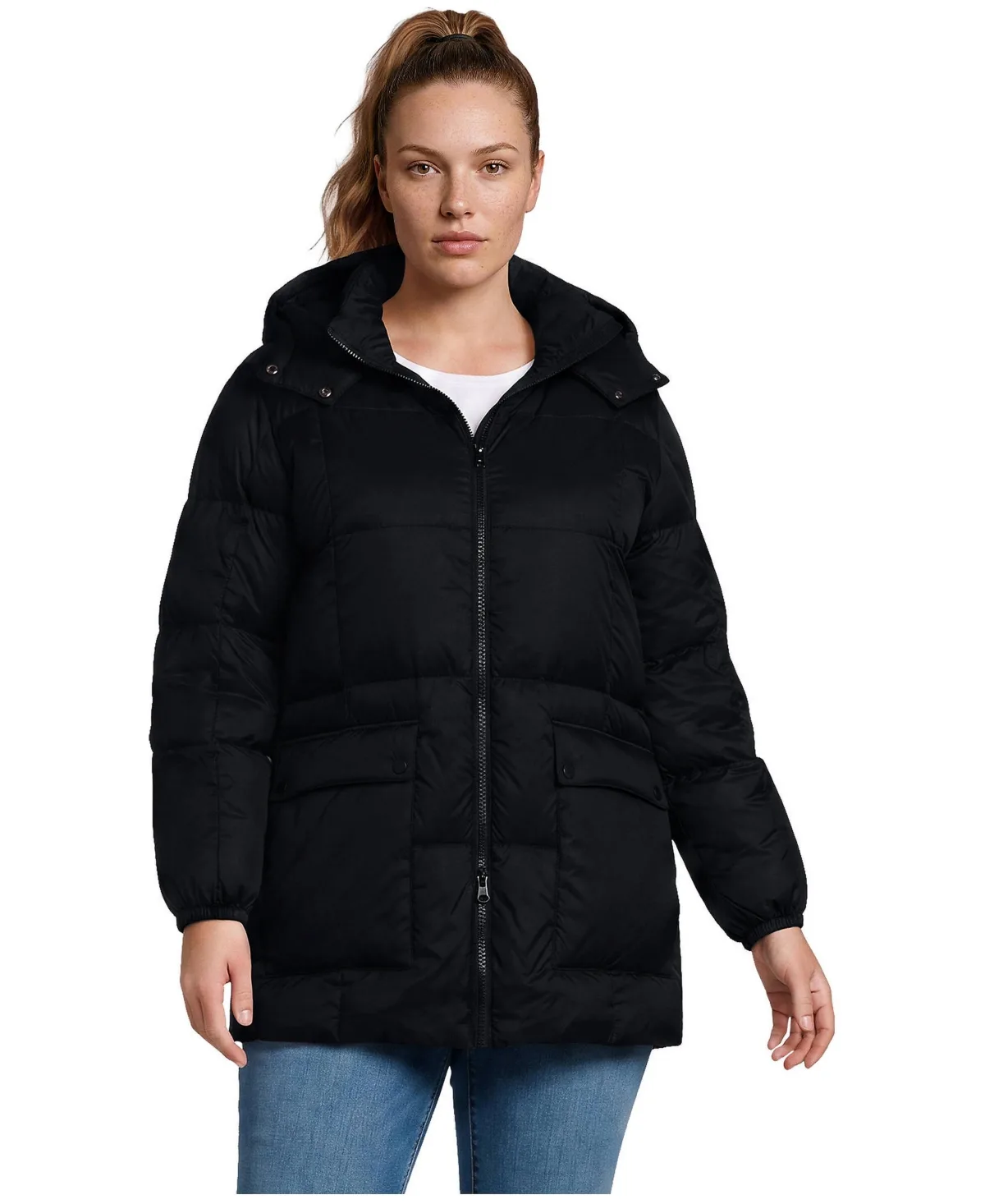 Wanderweight Packable Parka Puffer by Lands' End
