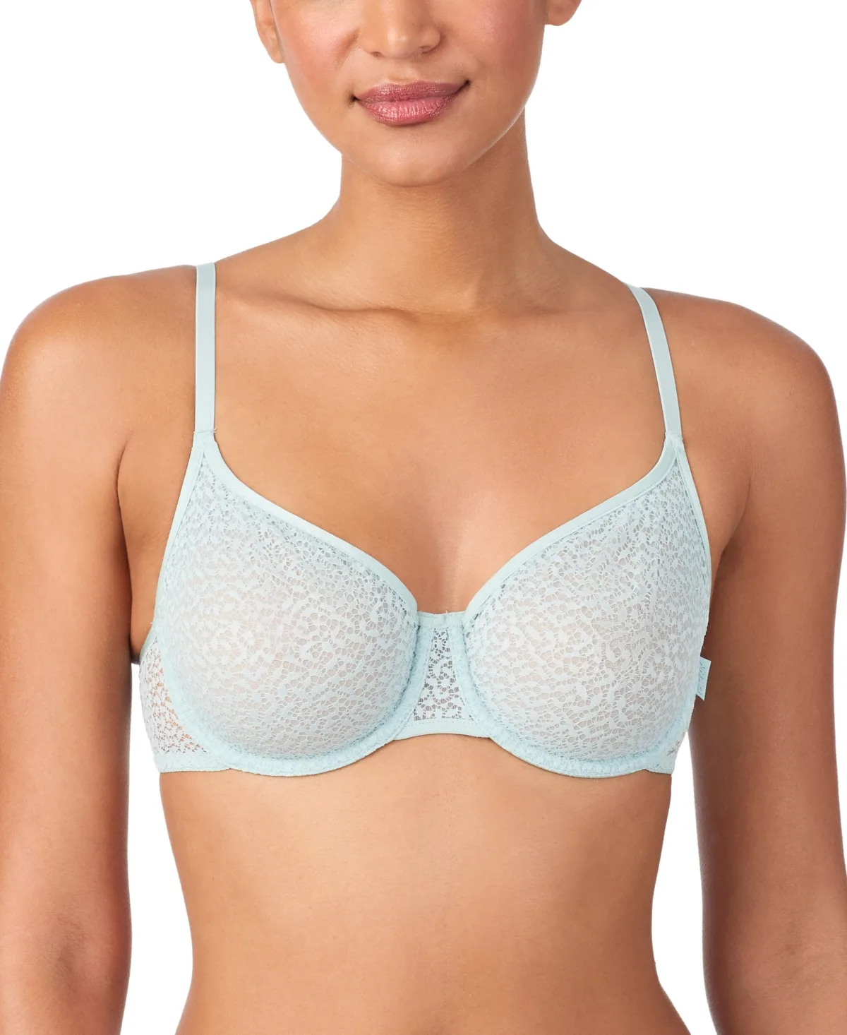 Modern Lace Sheer Demi Bra