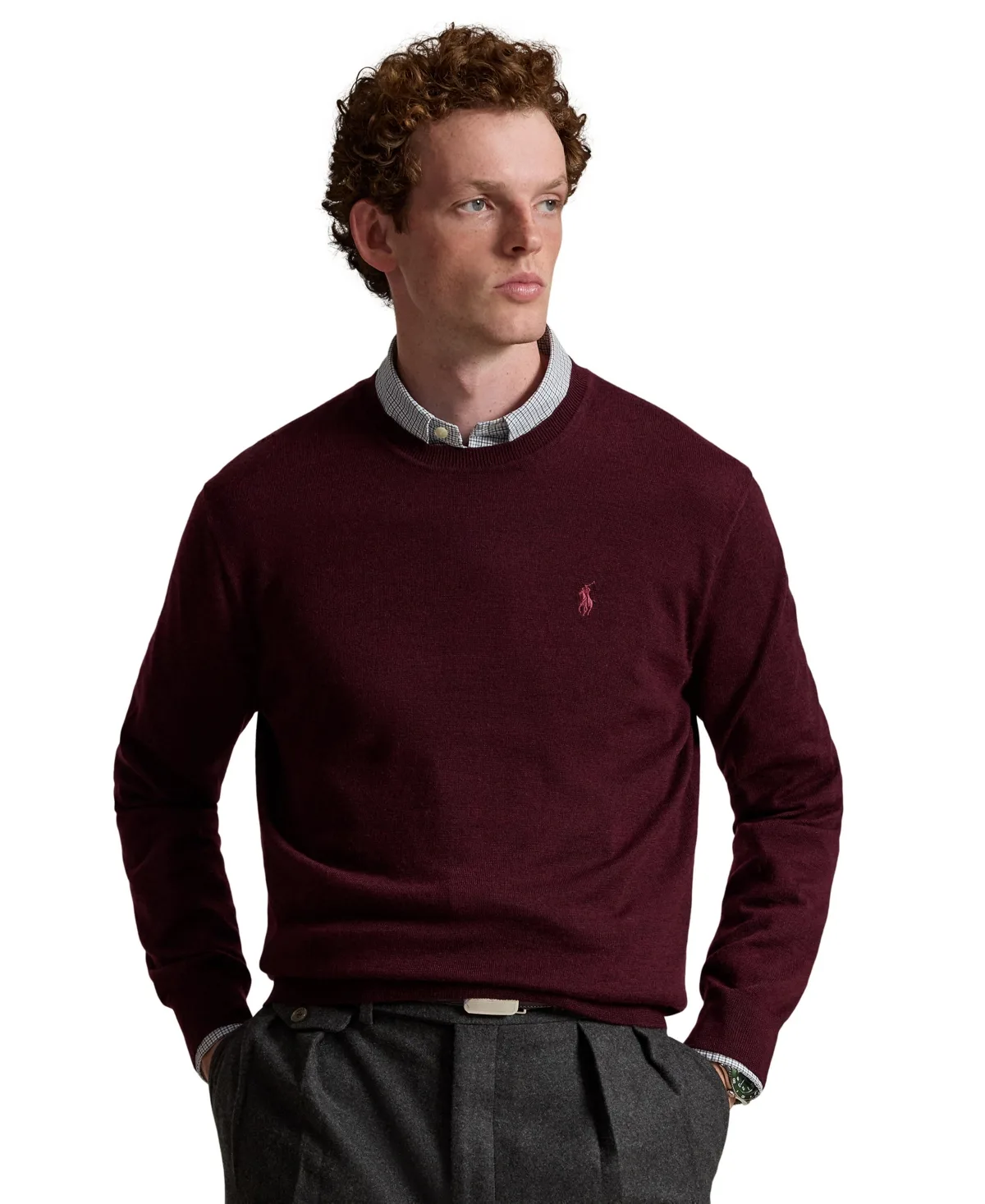 Regular-Fit Lightweight Crewneck Sweater
