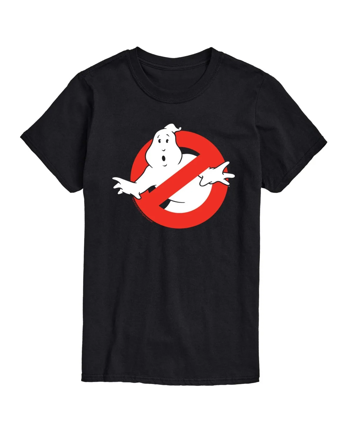 Ghostbusters No-Ghost Logo Retro Graphic T-Shirt