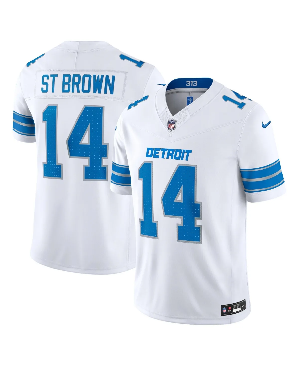 Amon-Ra St. Brown Detroit Lions Vapor F.u.s.e. Stitched Limited Jersey by Nike