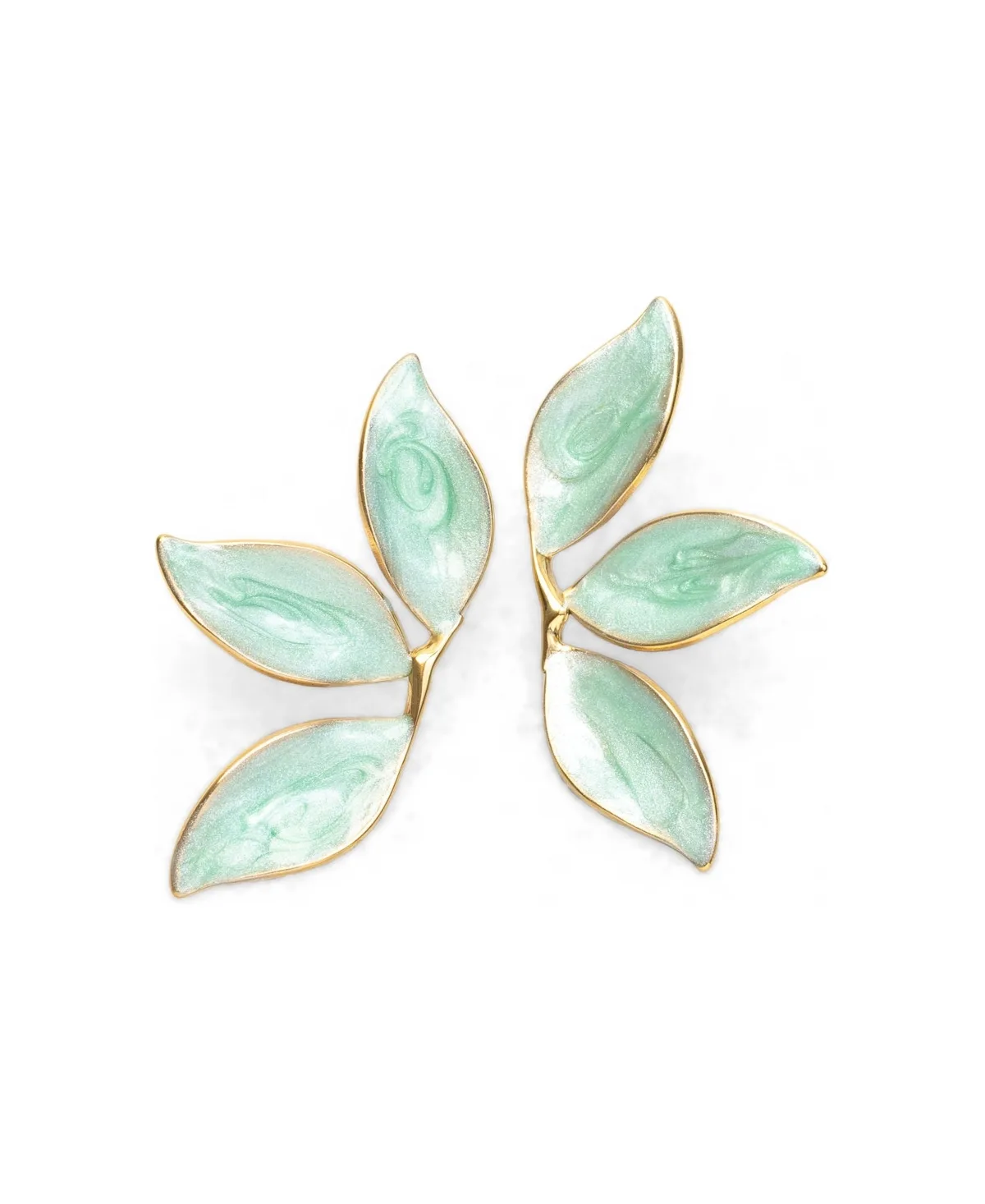 Leaf Post Back Earrings by Starfish Project