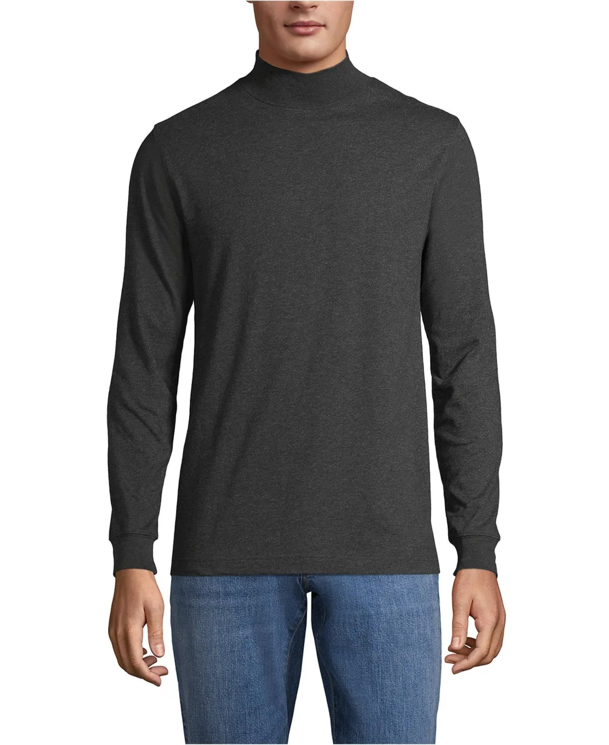 Super-T Mock Turtleneck by Lands' End