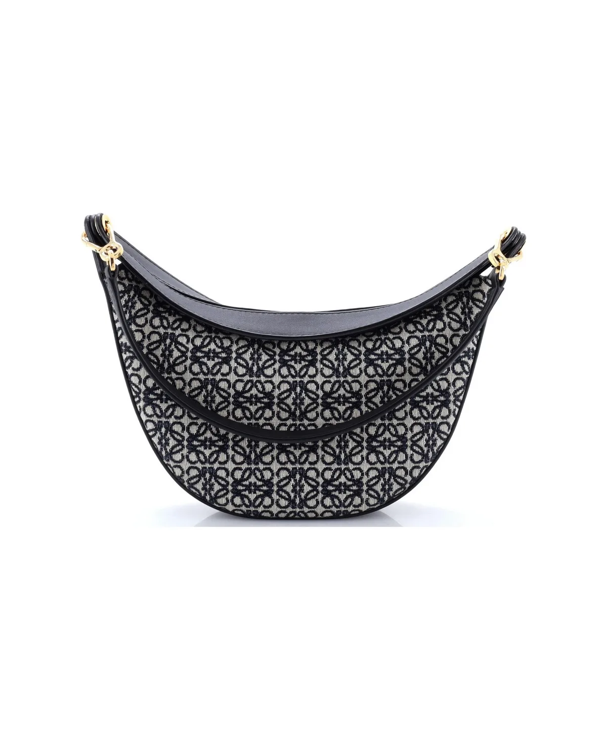 Pre-Owned Small Luna Hobo Anagram Jacquard by LOEWE