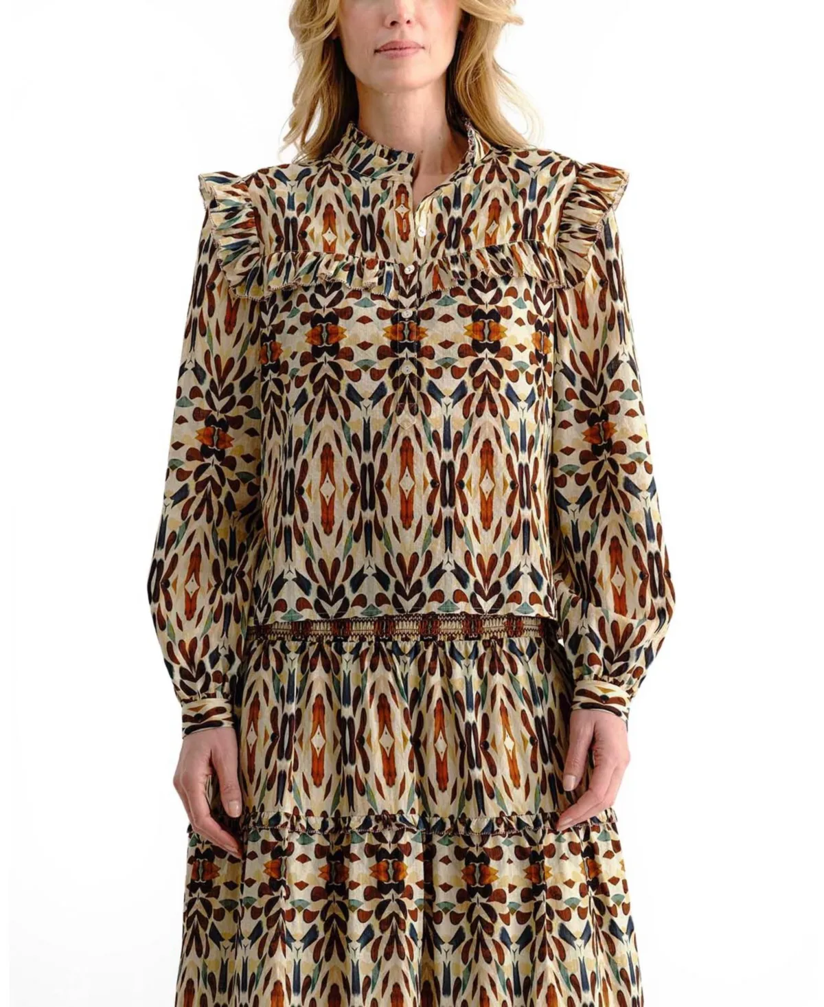 Piper Printed Top by Cartolina