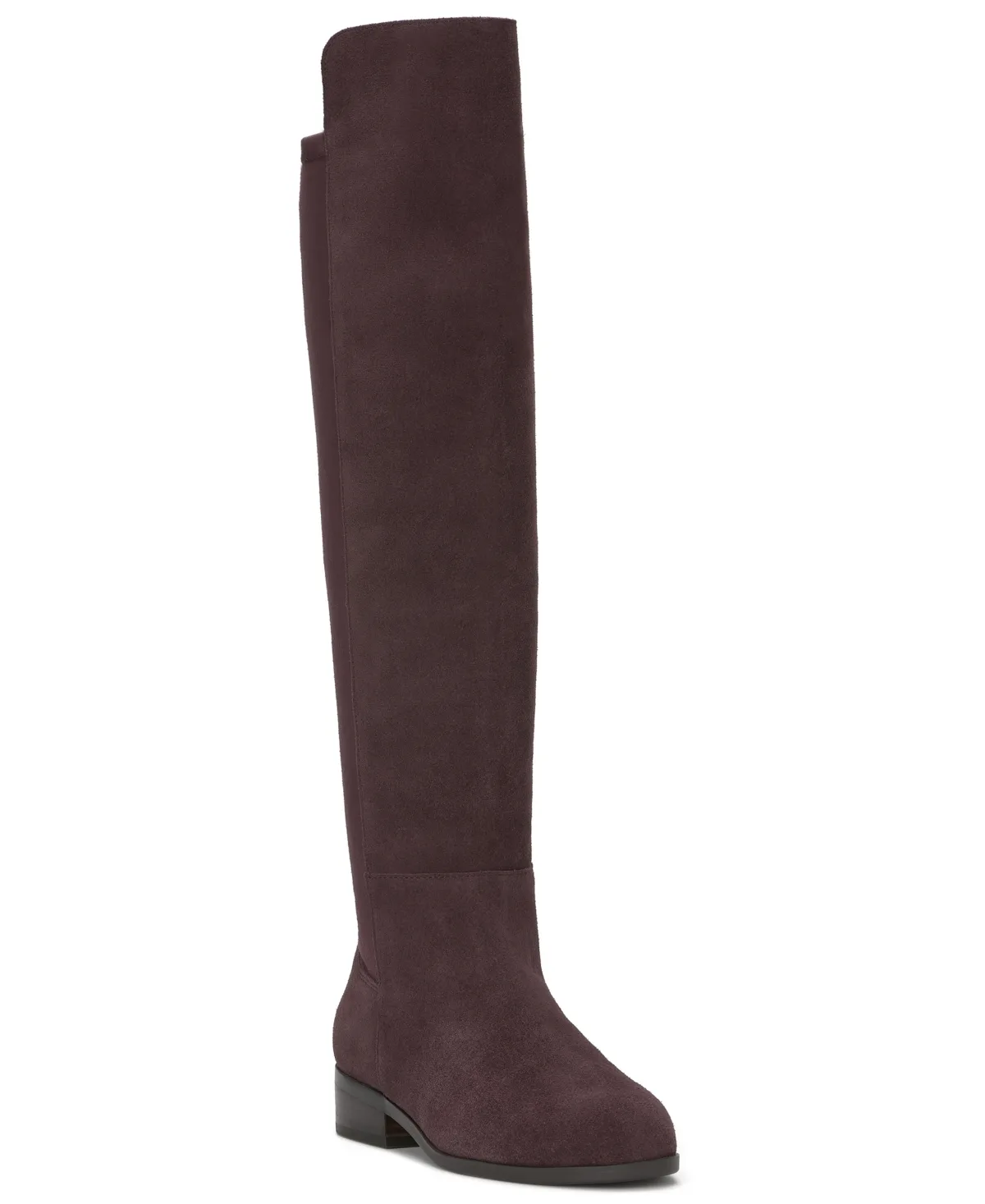 Calypso Over-The-Knee Boots - Winter Cherry Suede/Textile by Lucky Brand