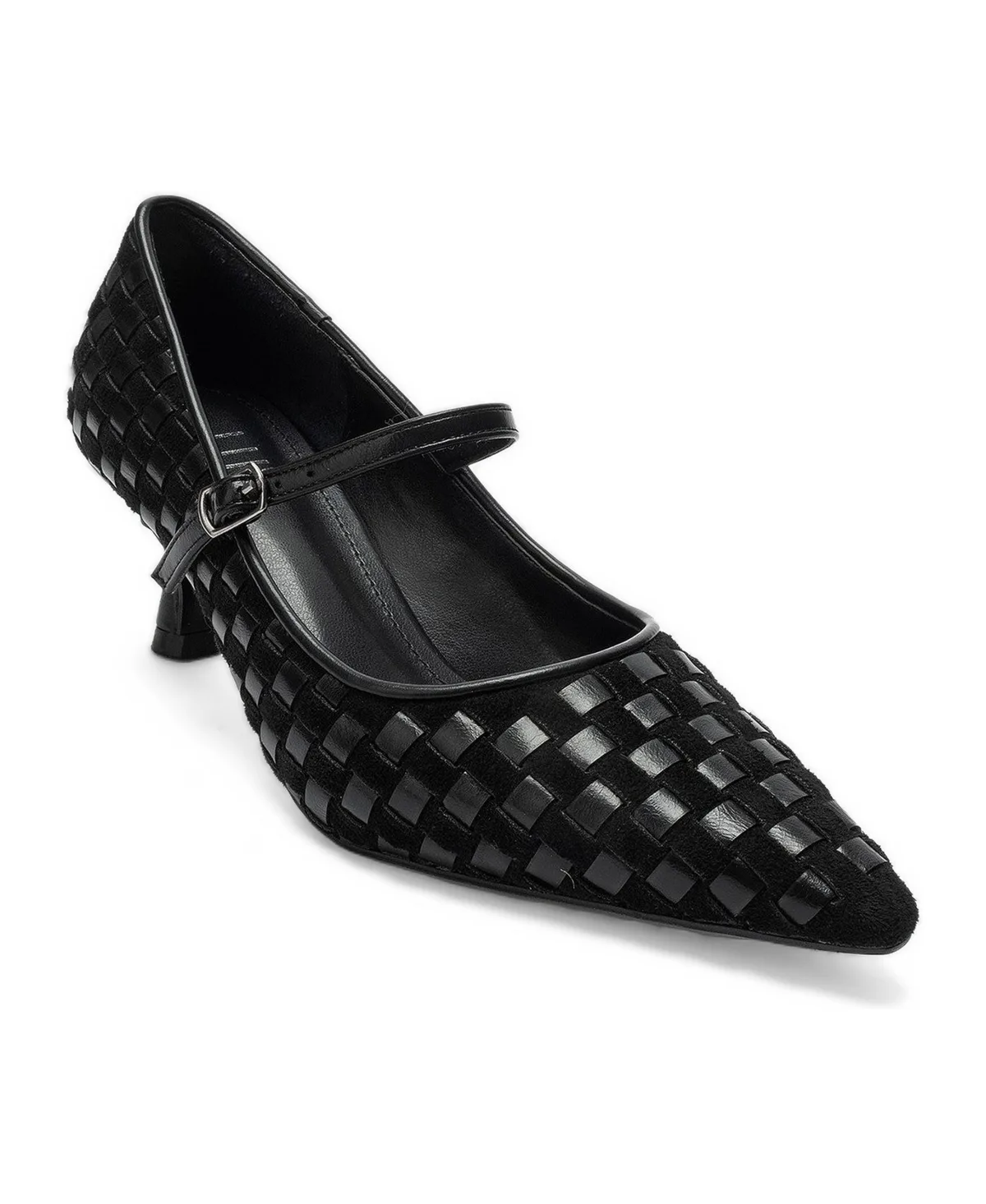 Rhodes Woven Mary Jane Pump by Prologue Shoes