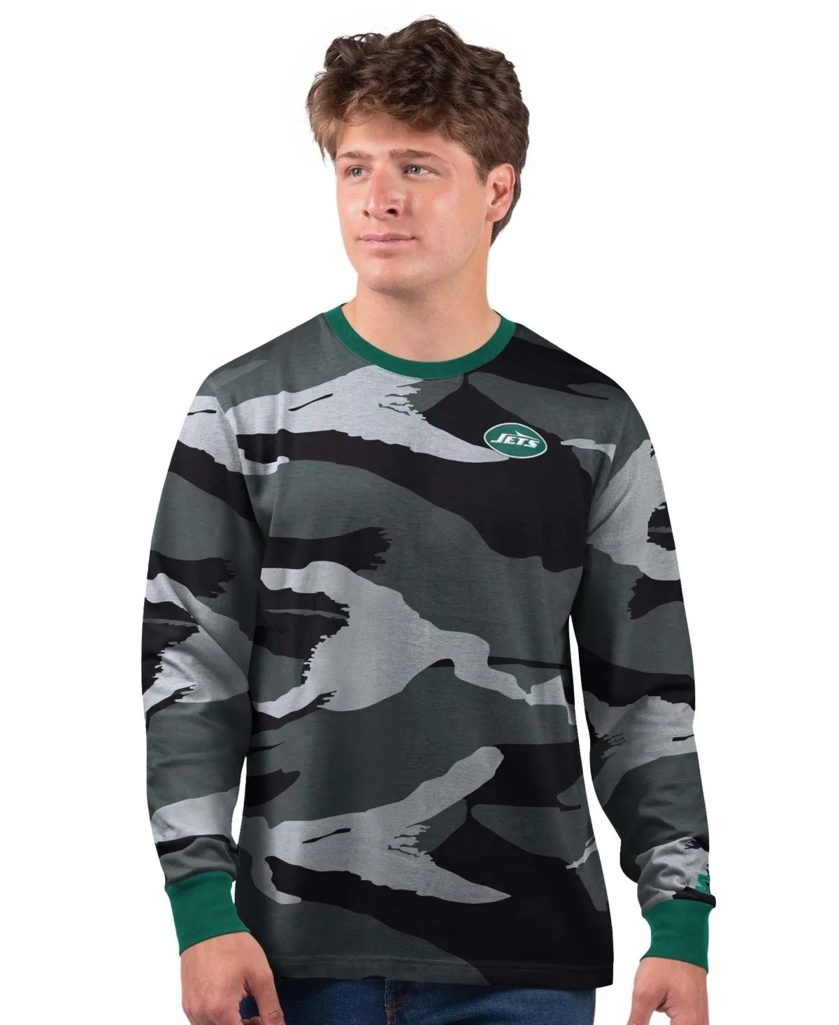 New York Jets Thursday Night Gridiron Long Sleeve T-Shirt by Starter