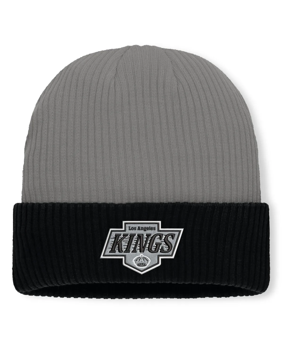 Los Angeles Kings Authentic Pro Rink Cuffed Knit Hat by Fanatics