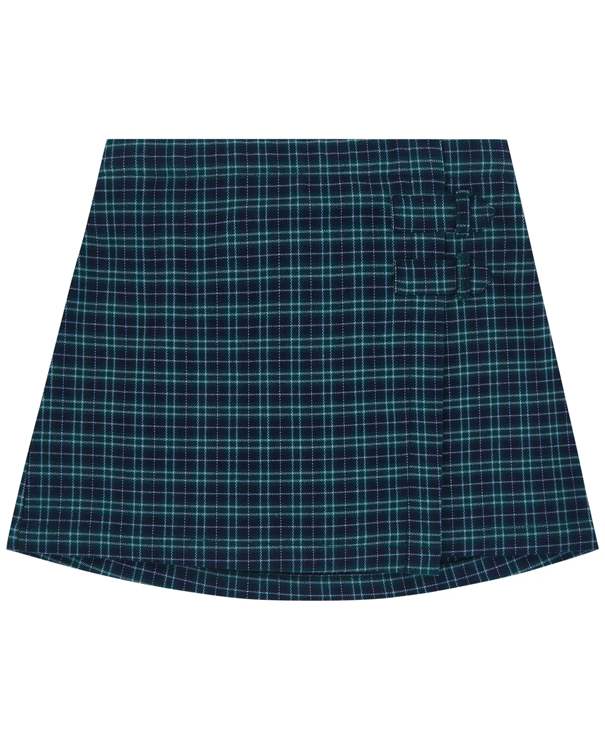 Plaid Wrap Skort by Abercrombie Kids