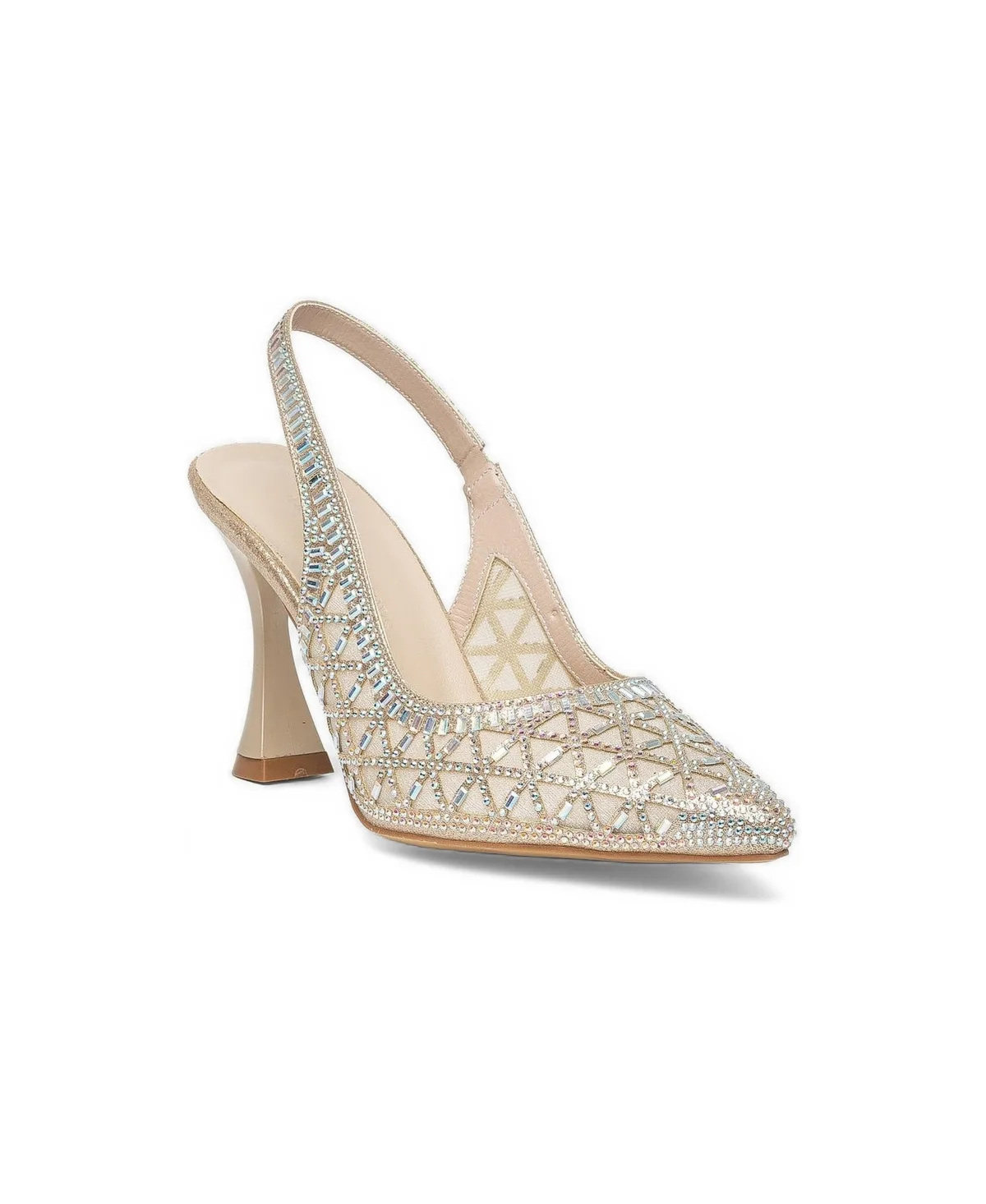 Megan Embellished Stiletto Pump by Forever & Always Shoes