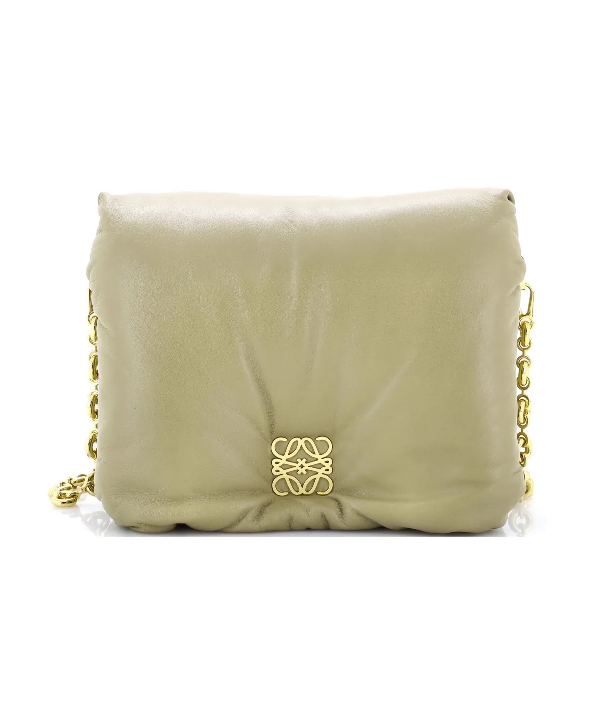 Pre-Owned Medium Goya Puffer Bag Leather by LOEWE