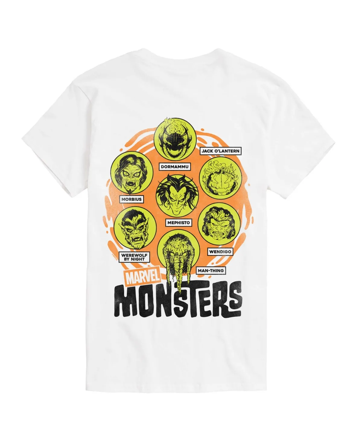 Morbius Monsters Graphic Crewneck T-Shirt by Airwaves