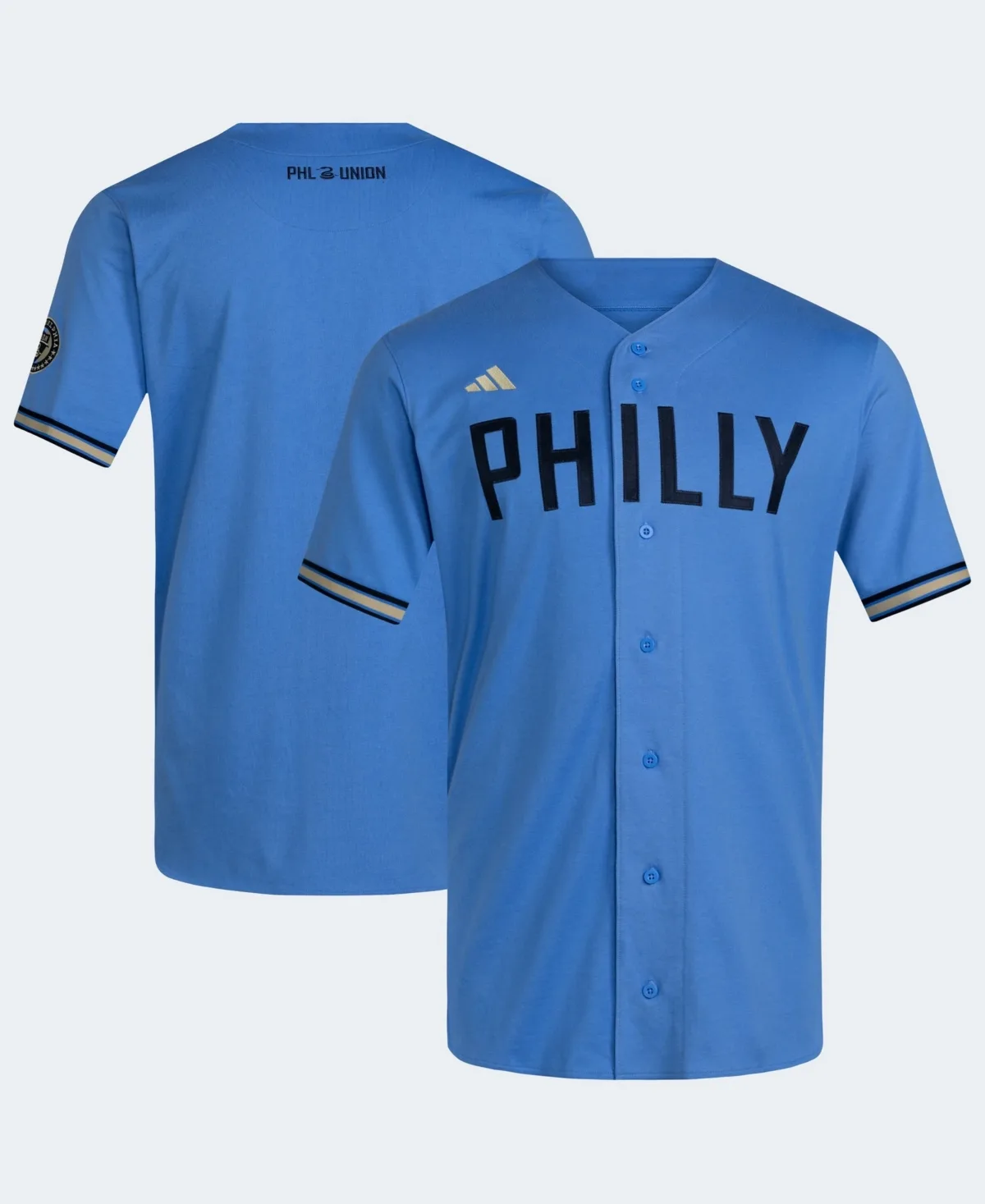 Philadelphia Union Mls x Us Sports Baseball Jersey by adidas