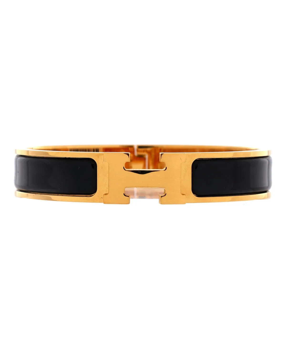Clic H Hinged Bangle Bracelet - Enamel by Hermes