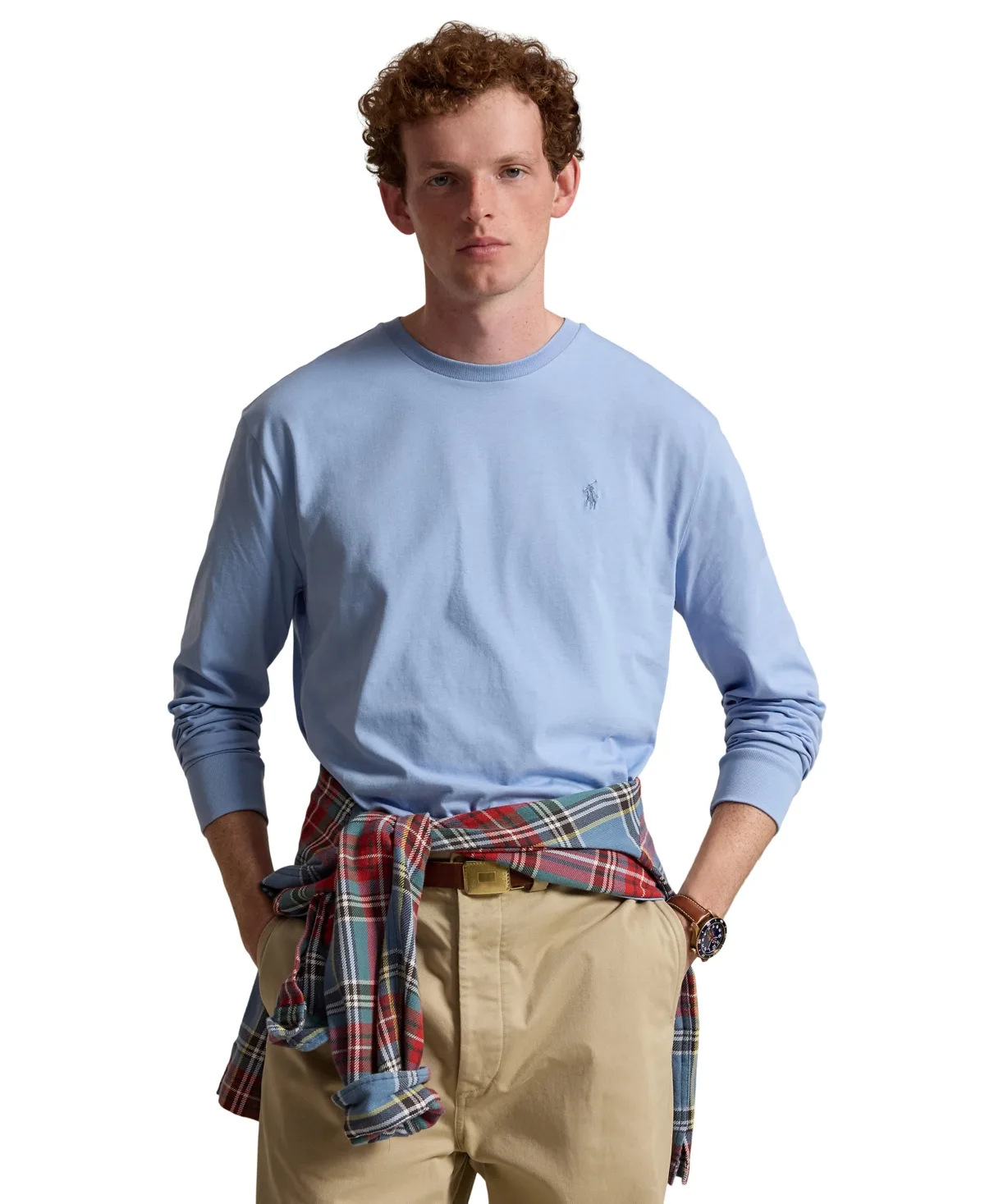 Classic-Fit Jersey Long-Sleeve T-Shirt by Polo Ralph Lauren