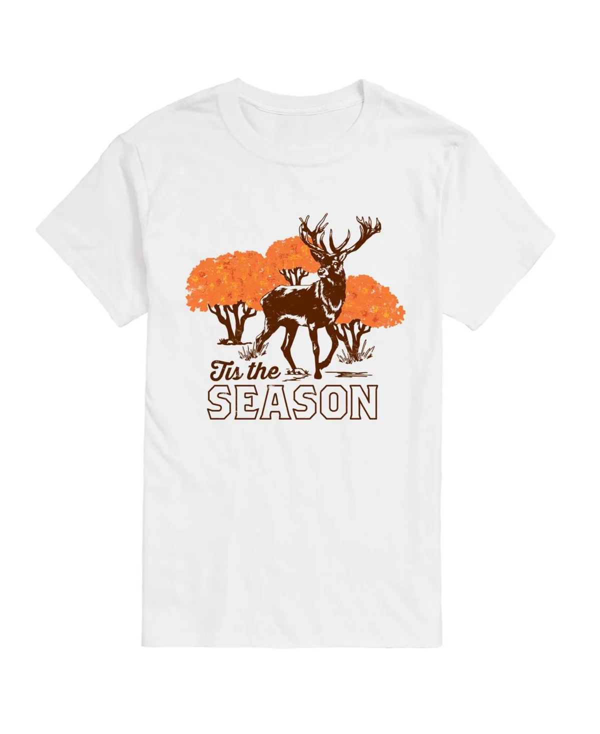 Tis the Season Fall Deer Graphic T-Shirt by Airwaves