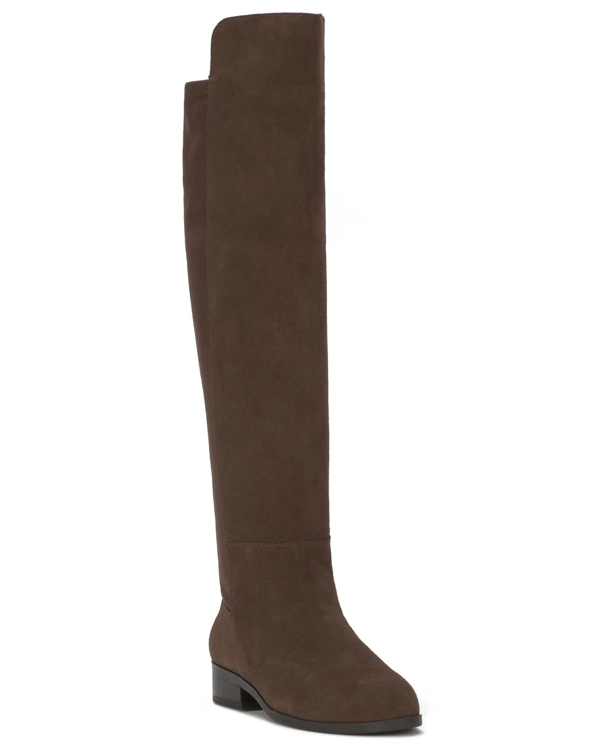Calypso Over-The-Knee Boots - Cappuccino Suede/Textile by Lucky Brand