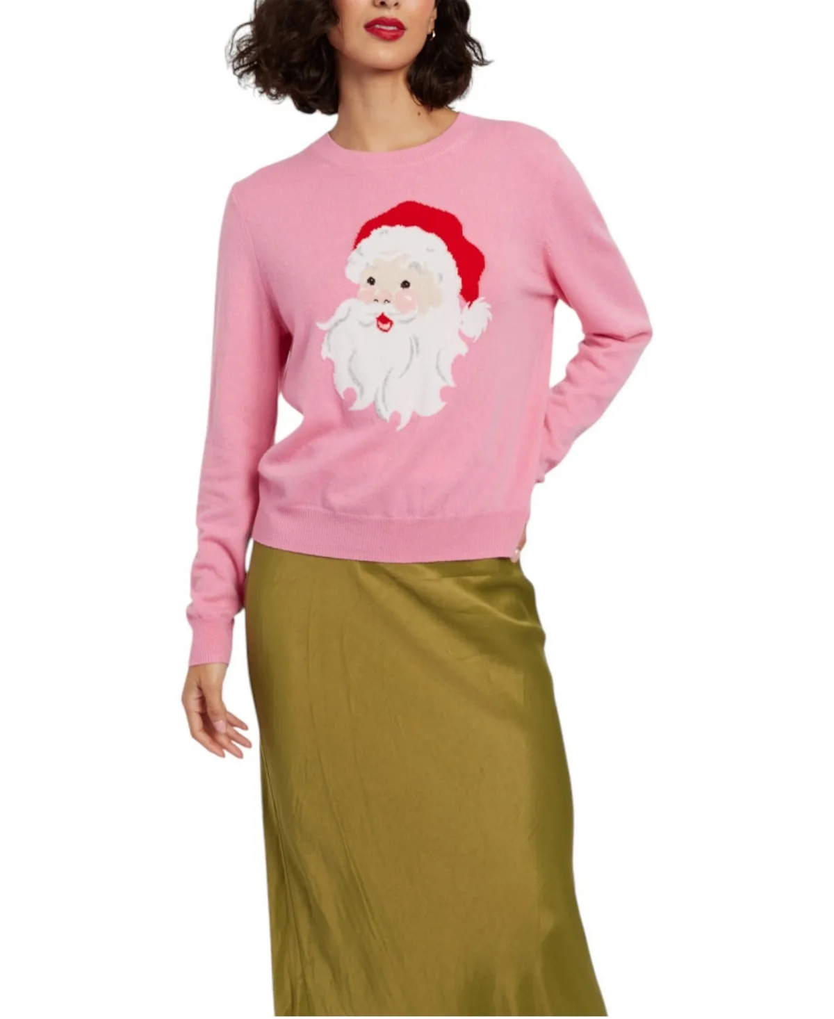 Chinti & Parker Wool-Cashmere Santas Sweater by Parker