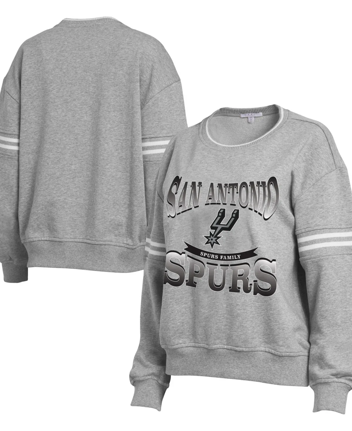 San Antonio Spurs Crest Crew Sweatshirt by Wear by Erin Andrews