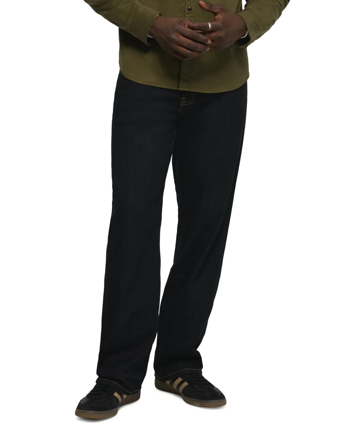 181 Relaxed Straight Fit Coolmax Stretch Jeans by Lucky Brand