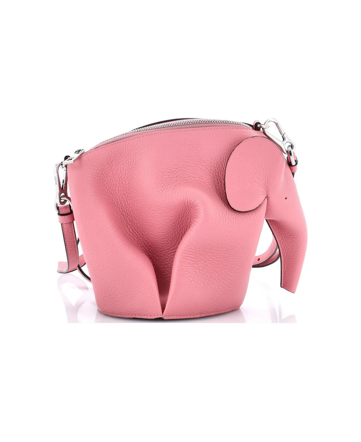 Pre-Owned Loewe Mini Elephant Crossbody Bag Leather by LOEWE