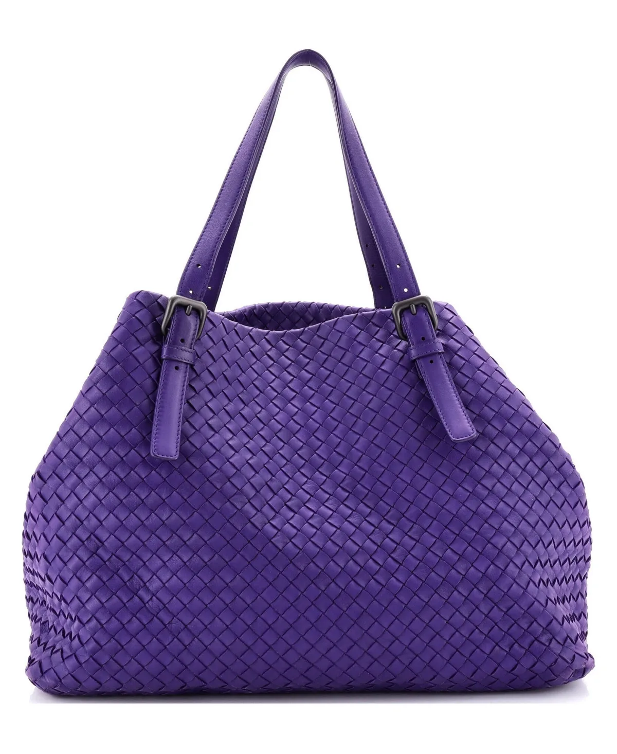 Pre-Owned Bottega Veneta Large A-Shape Tote Intrecciato Nappa by Bottega Veneta