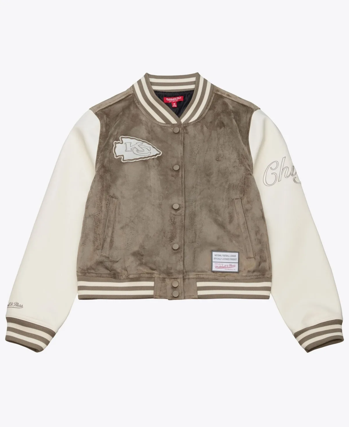 Kansas City Chiefs Full-Snap Varsity Jacket by Mitchell & Ness