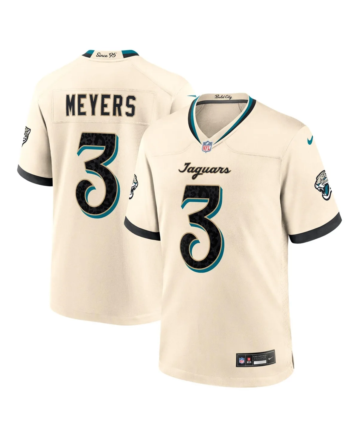 Jakobi Meyers Jacksonville Jaguars 2026 Rivalries Collection Game Jersey by Nike
