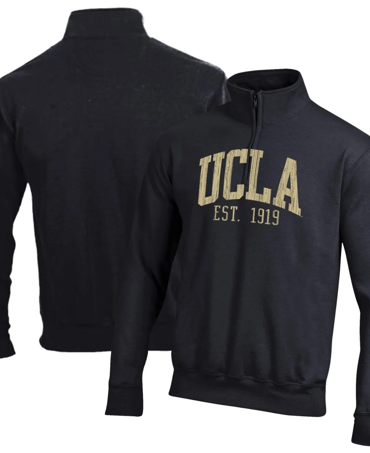 Ucla Bruins Power Blend Quarter-Zip Pullover by Champion