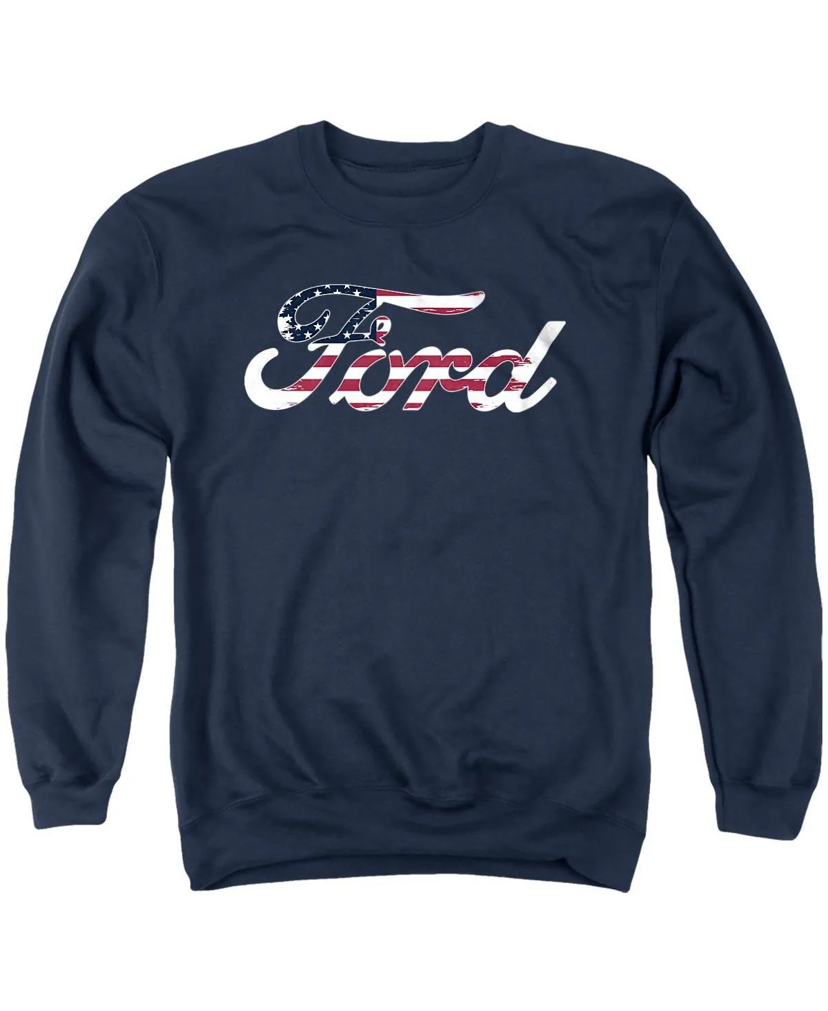 Ford Flag Logo Crewneck Sweatshirt by Mustang