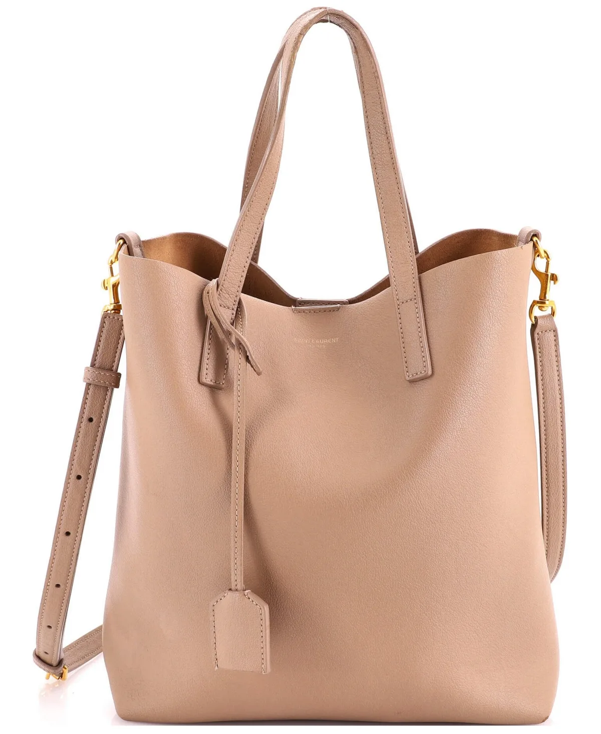 Pre-Owned Saint Laurent Toy Shopper Tote Leather by Saint Laurent
