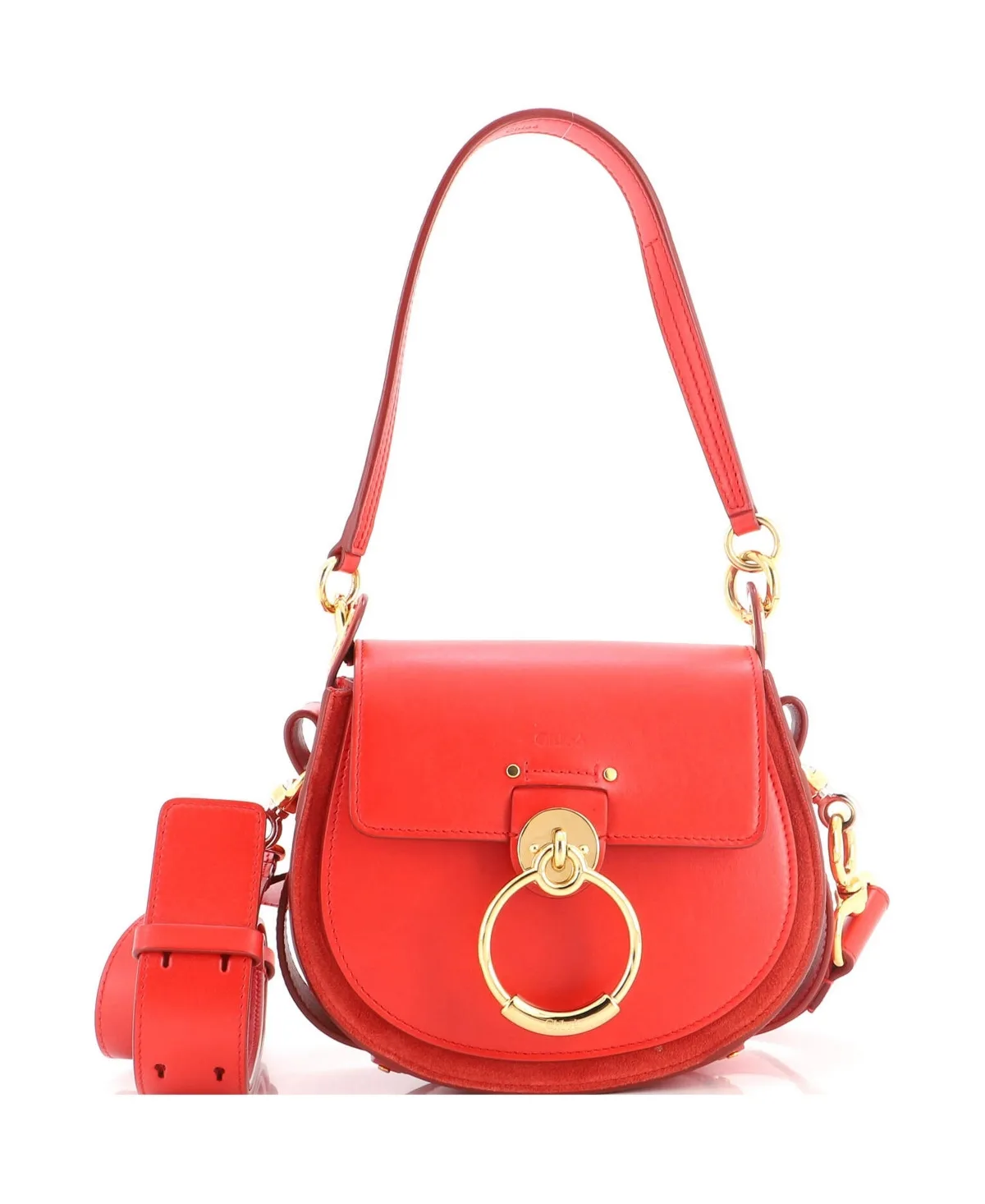 Pre-Owned Chloé Small Tess Bag Leather by Chloé