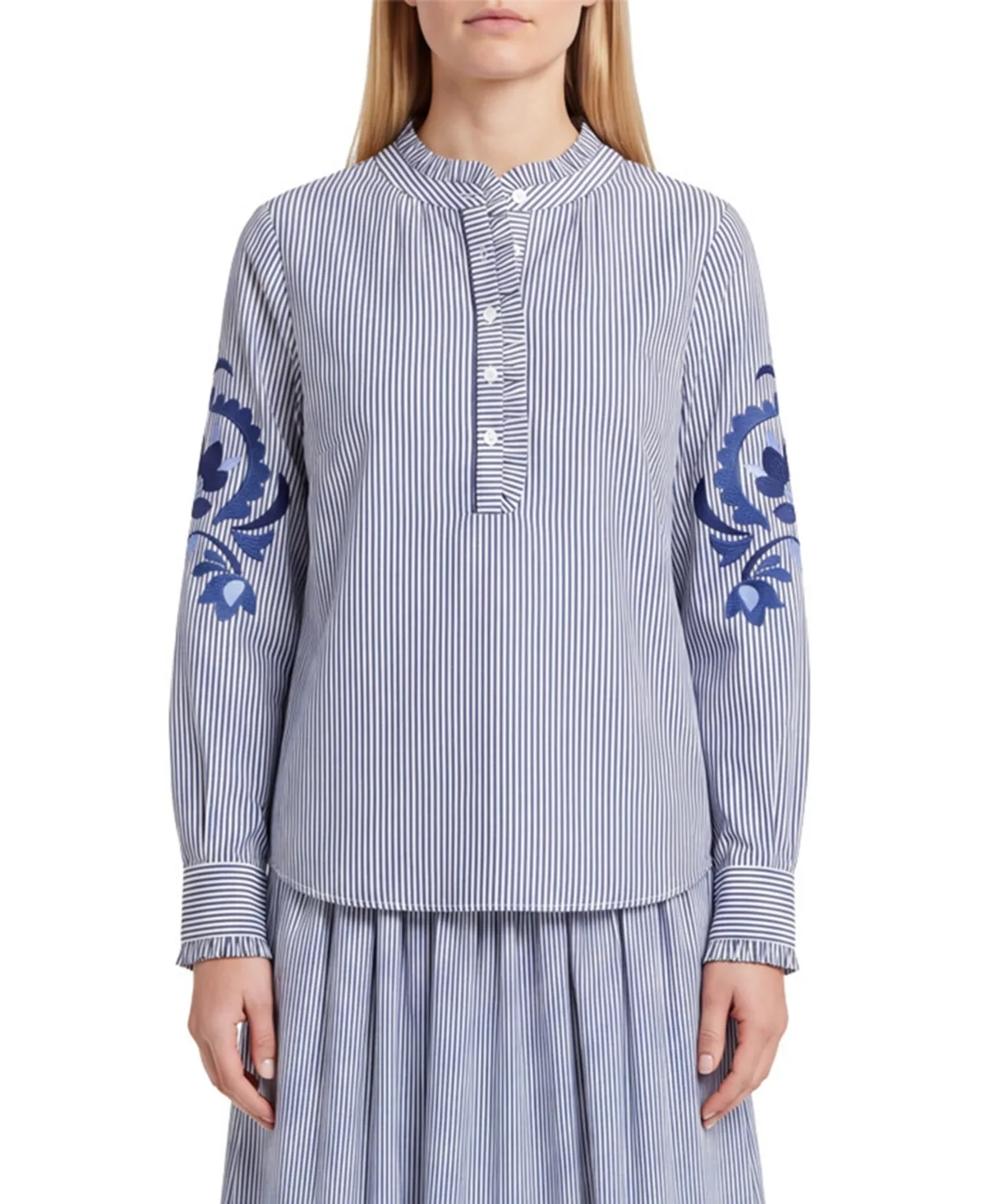 Mara Embroidered Top by Cartolina