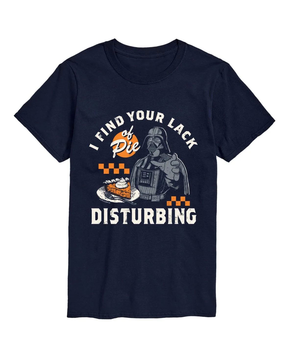 Darth Vader Thanksgiving Star Wars Graphic T-Shirt by Airwaves