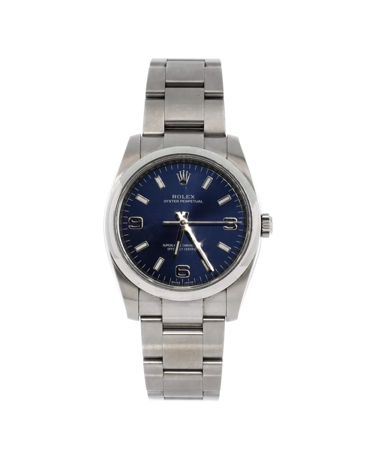 Pre-Owned Rolex Oyster Perpetual Automatic Watch in Stainless Steel 34mm by Cartier's