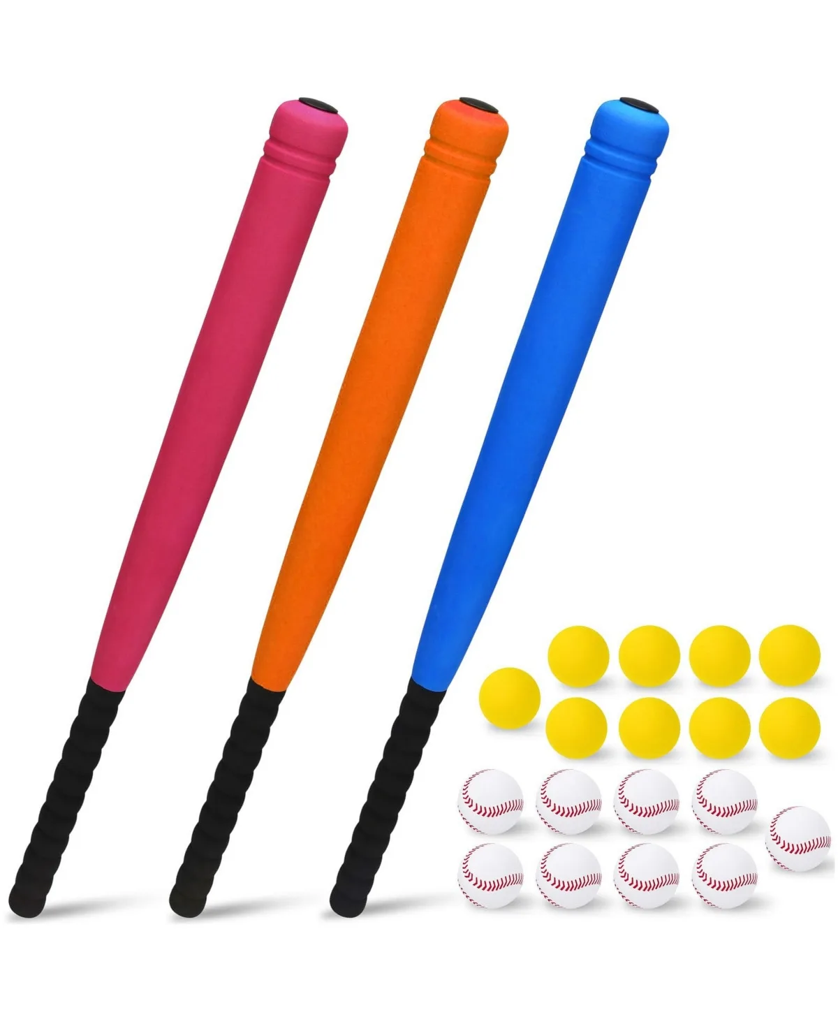 Foam Baseball Bat and Ball Beginner Kit Practice by Aofar