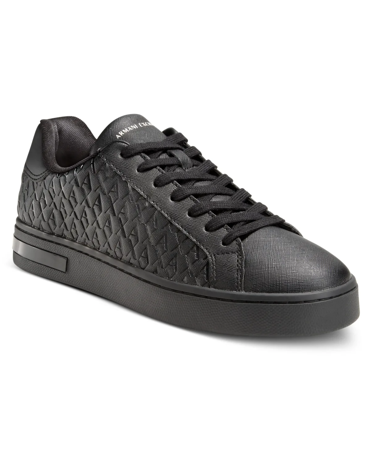 A - x Armani Exchange London Saffiano Sneakers by Armani