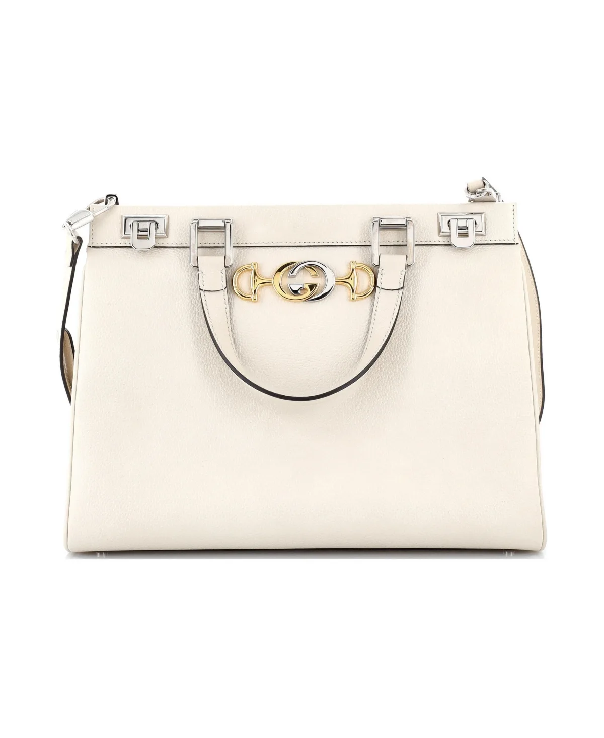 Pre-Owned Medium Zumi Top Handle Bag Leather by Gucci