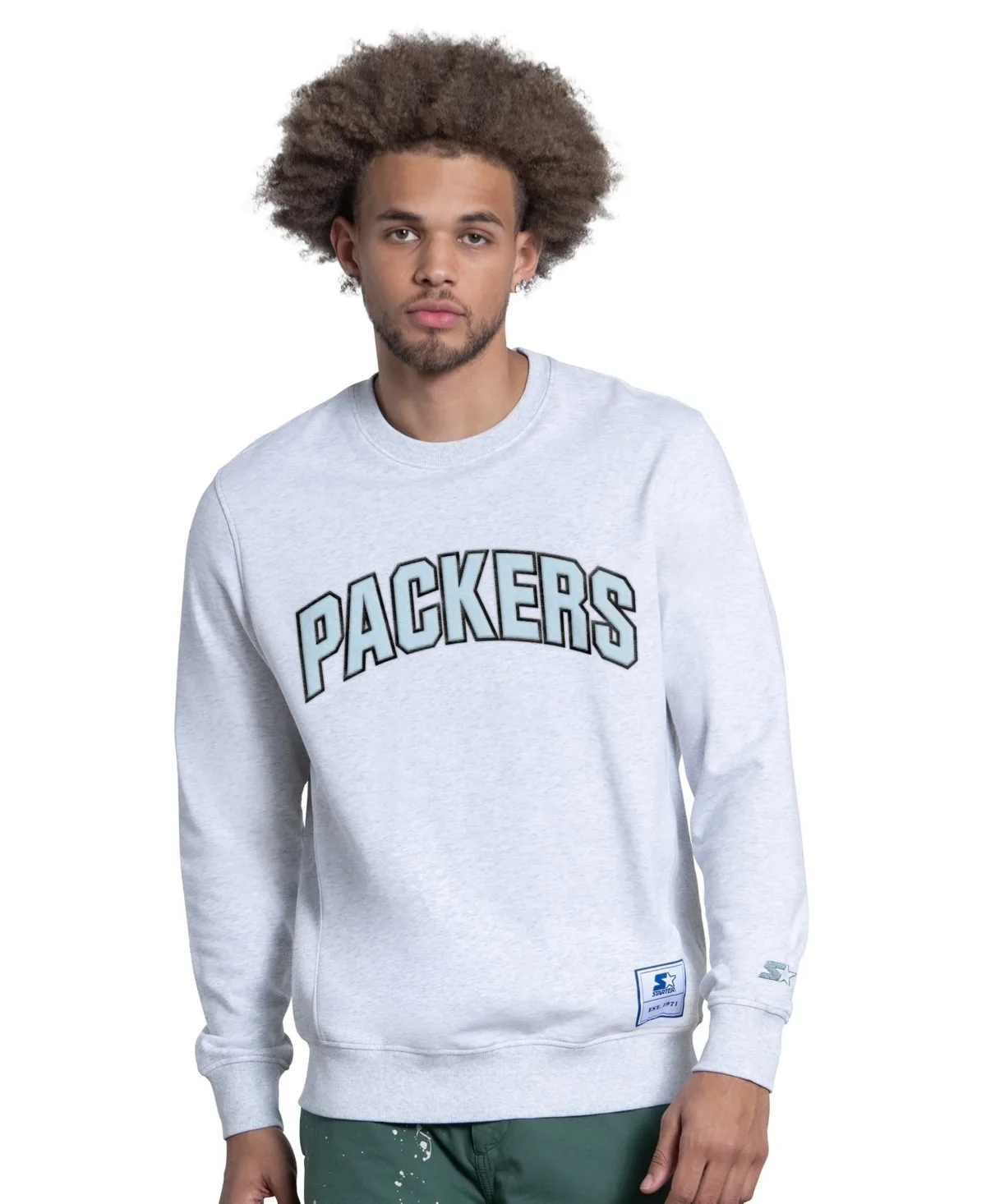 Green Bay Packers Faceoff Fleece Sweatshirt by Starter