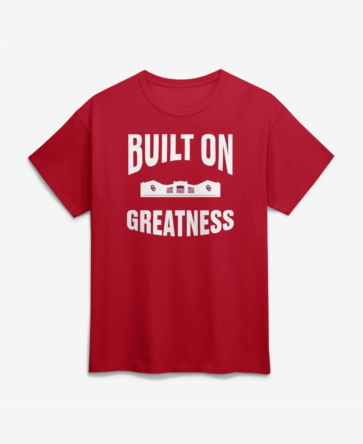 Oklahoma Sooners 2026 Softball Built on Greatness Fan T-Shirt by Logo Athletic
