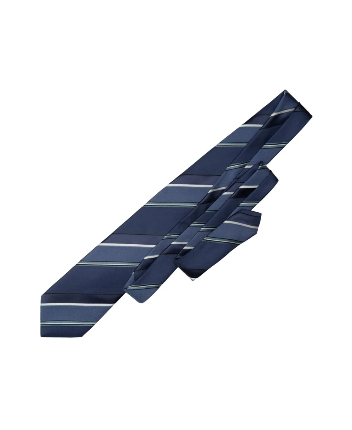 Rufino Striped Silk Jacquard Tie by Elizabetta