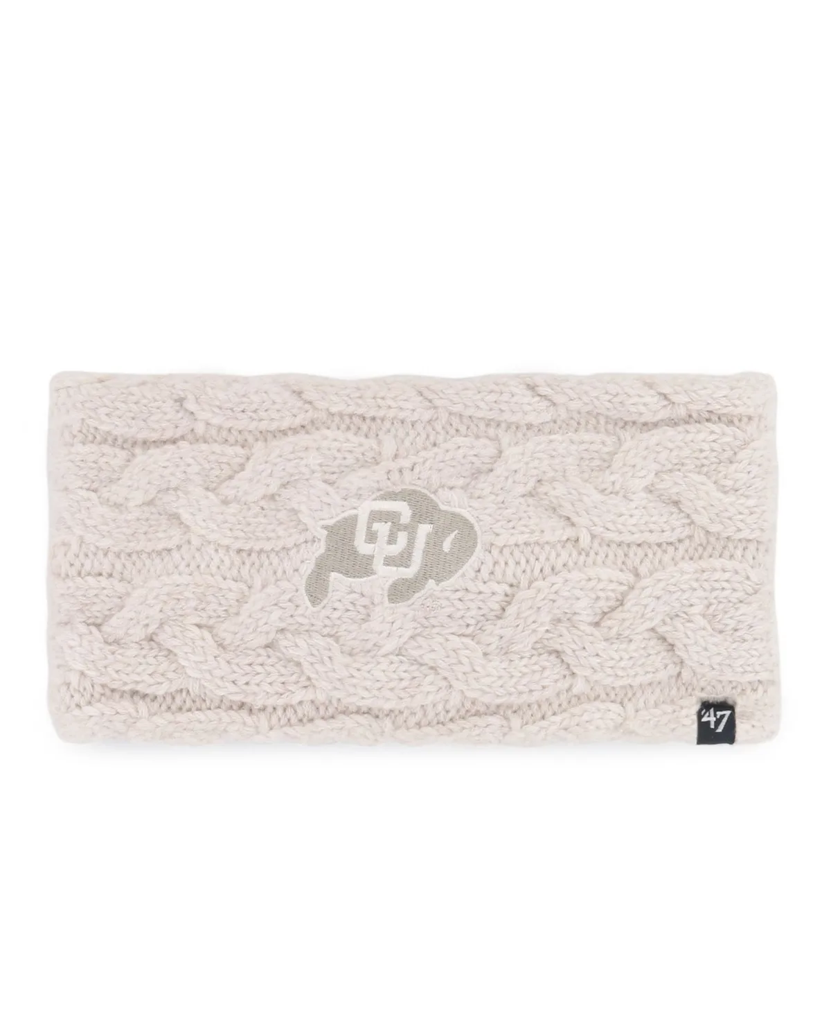 Colorado Buffaloes Core Inline Latte Knit Headband by 47 Brand