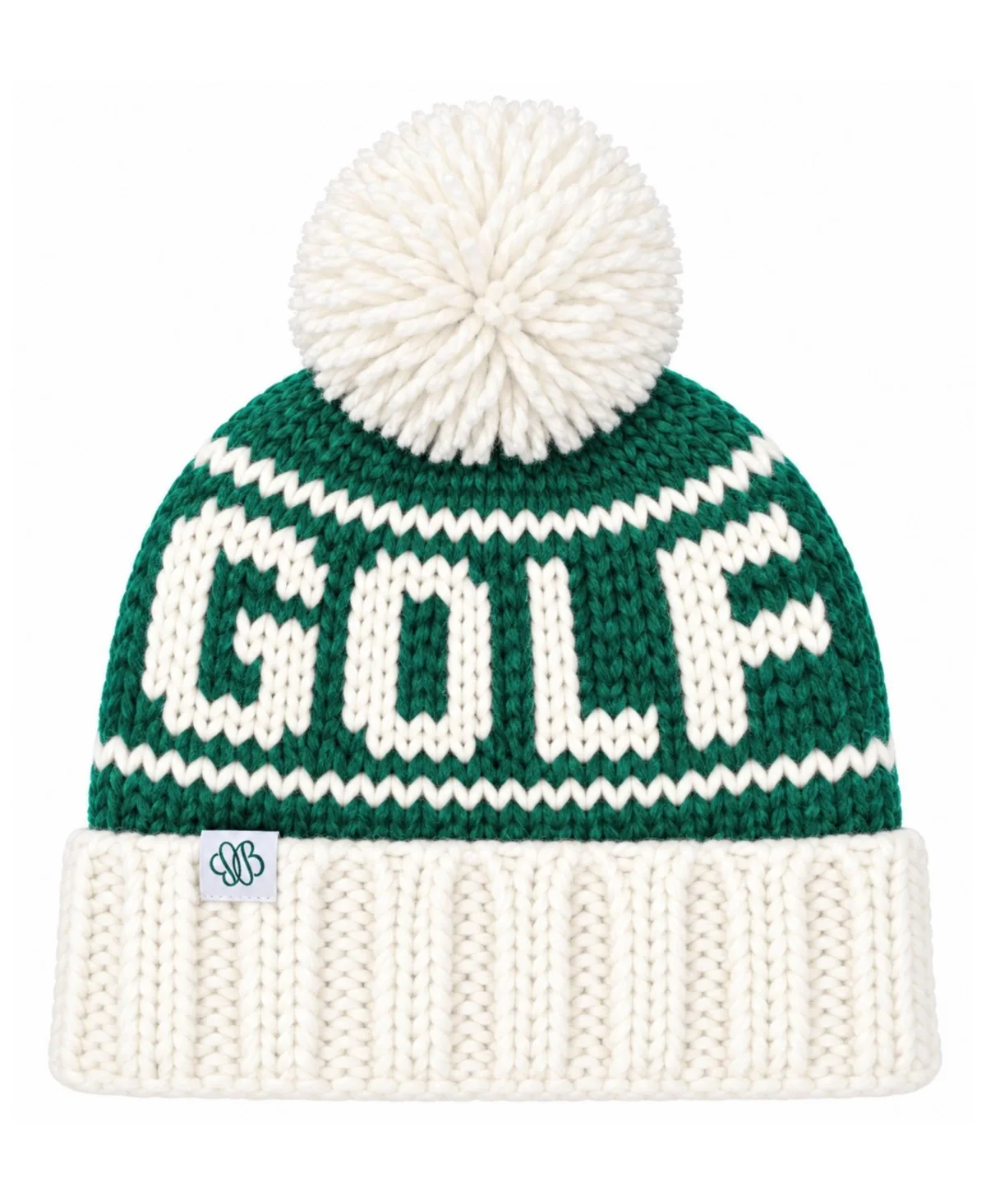 Golf Bobble Beanie by Bits & Bows