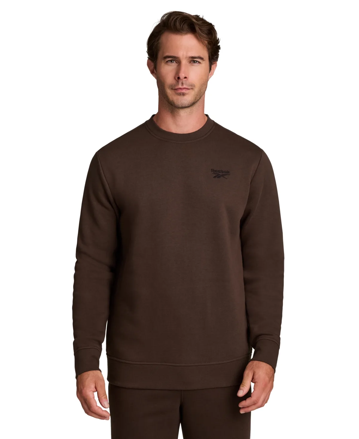 Embroidered Chest Logo Sweatshirt by Reebok
