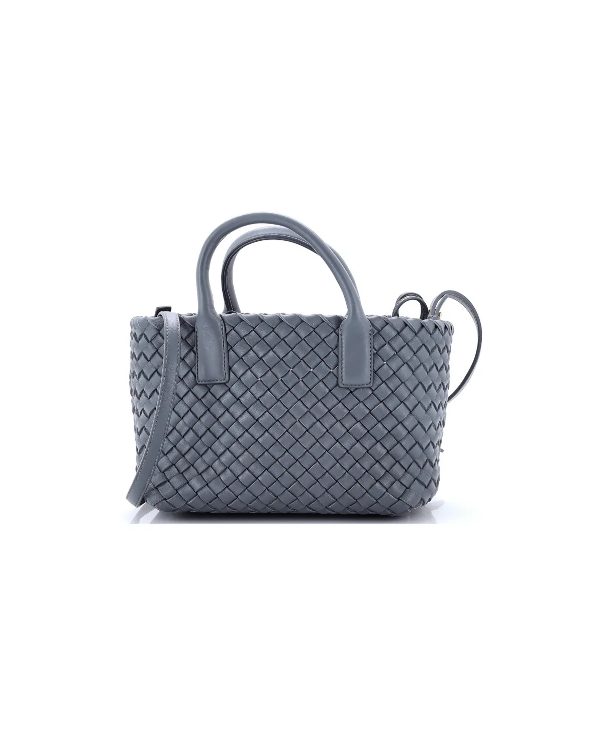 Pre-Owned Bottega Veneta Mini Cabat Tote Intrecciato Nappa by Bottega Veneta