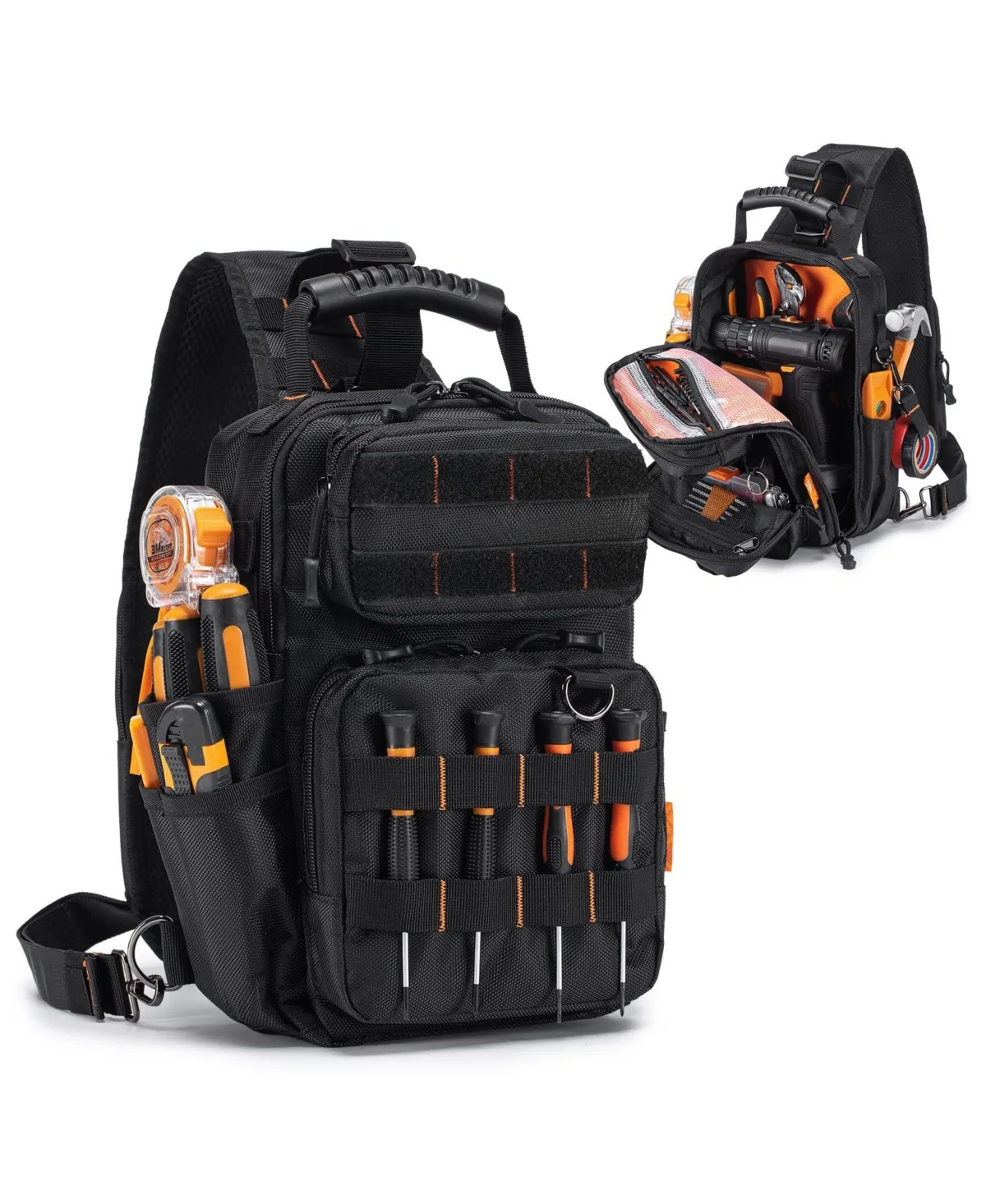 Waterproof Electrician Tool Pouch Crossbody Sling Shoulder Bag by Xdovet